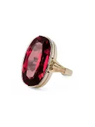 Vintage Jewlery Ring Ruby 14K Yellow gold vrc113y